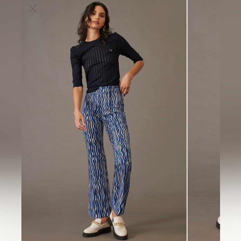 Anthropologie Margot Kick Flare Pants